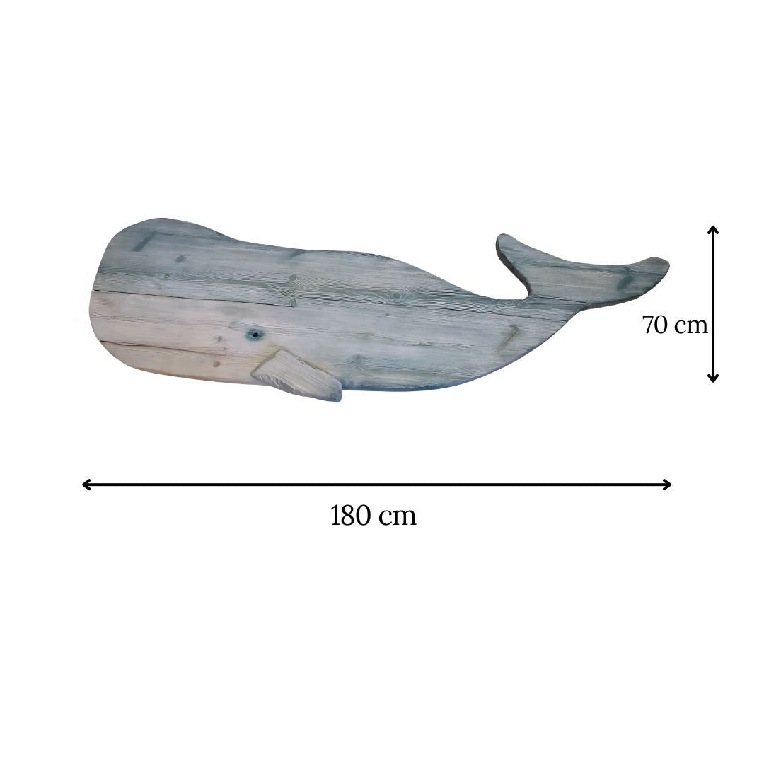 Rustic Whale Décor