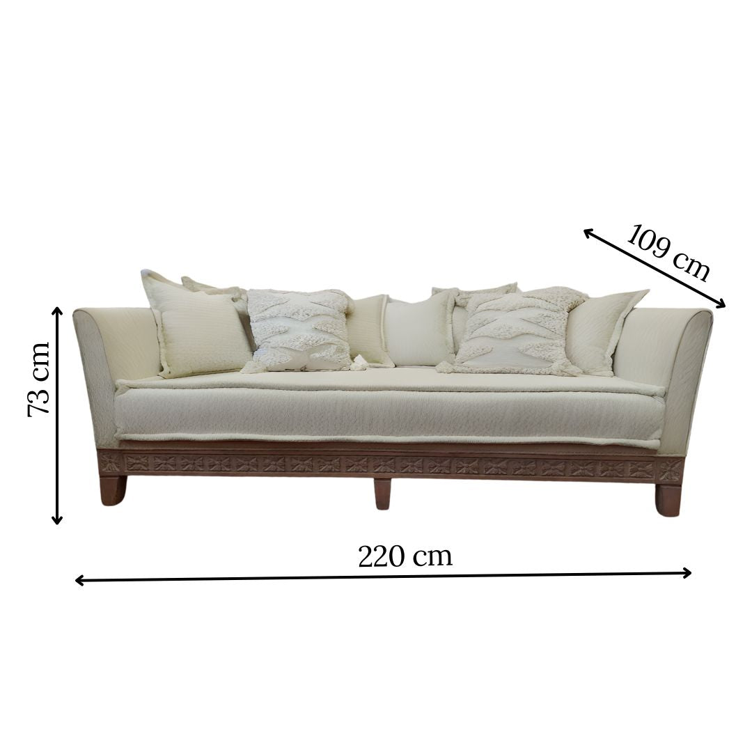 Vintage Wide Sofa I